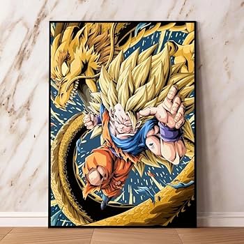 Amazon.co.jp: 孫悟空 龍拳爆発 ドラゴンボ ール ポスター